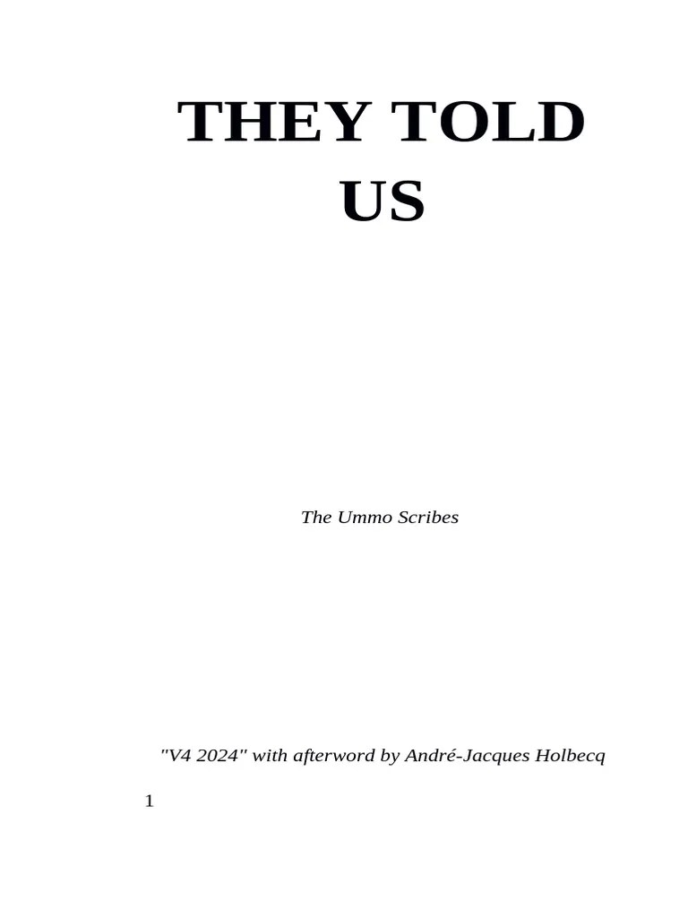 They Told UsENGLISH PDF