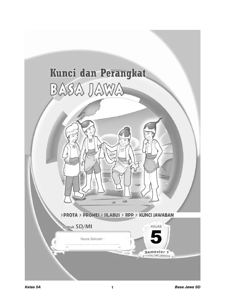 Download Kunci Jawaban Lks Bahasa Jawa Kelas 5 Kurikulum 2013 Gif
