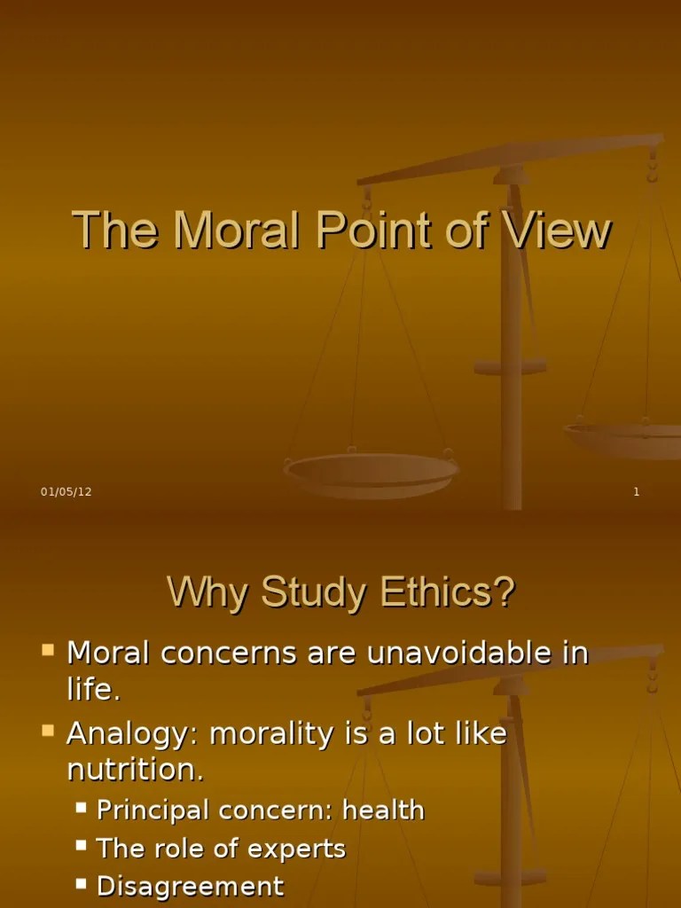 The Moral Point of View Morality Immanuel Kant Free 30day Trial