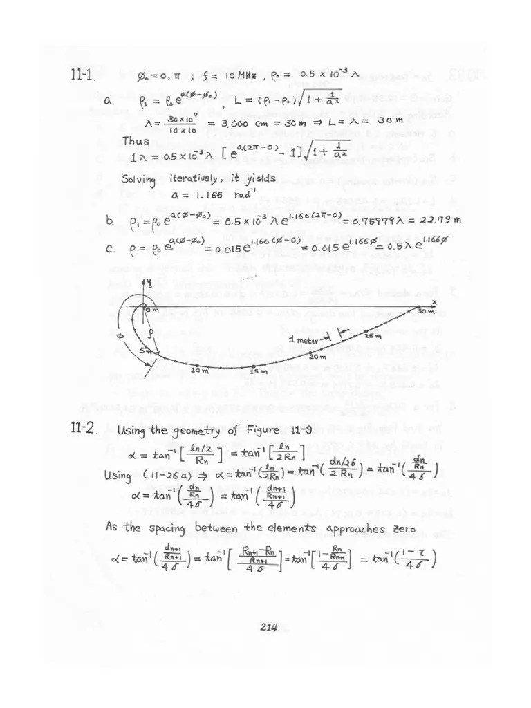 Solution Manual Antenna Theory by Balanis Edition2