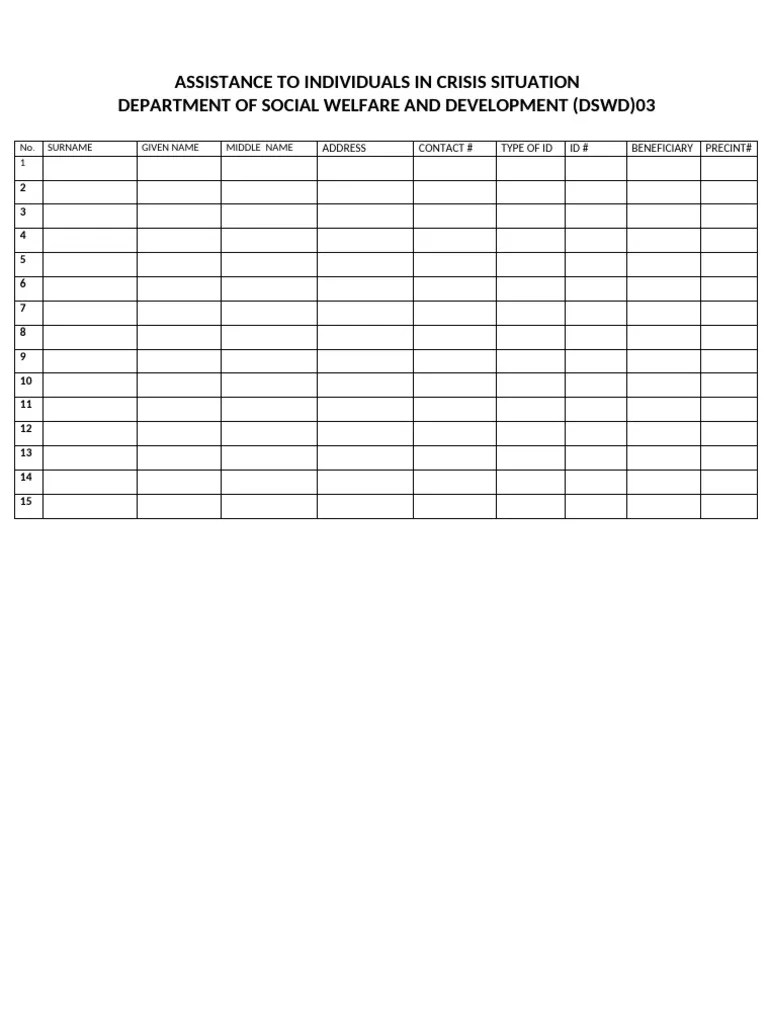 Assistance to Individuals in Crisis Situation.docx 2024 PDF