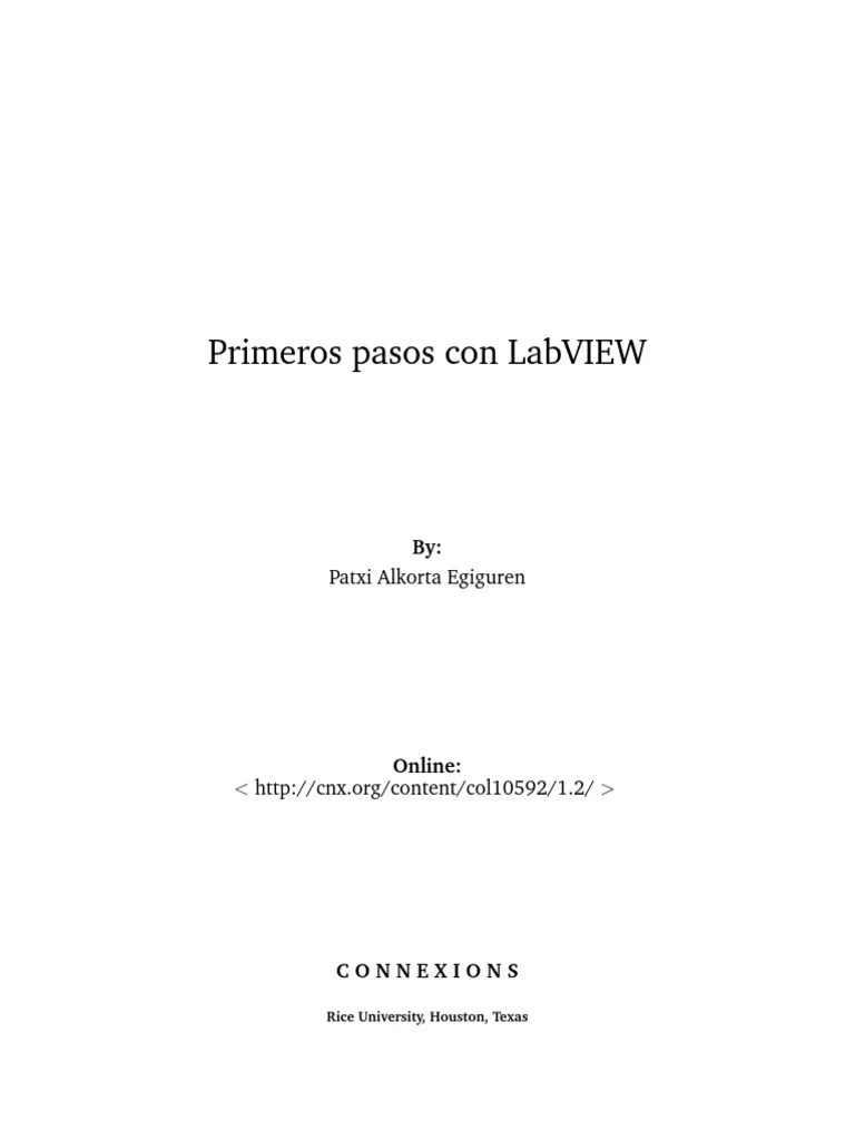Primeros_pasos_con_LabVIEW_labview PDF Adquisición de datos