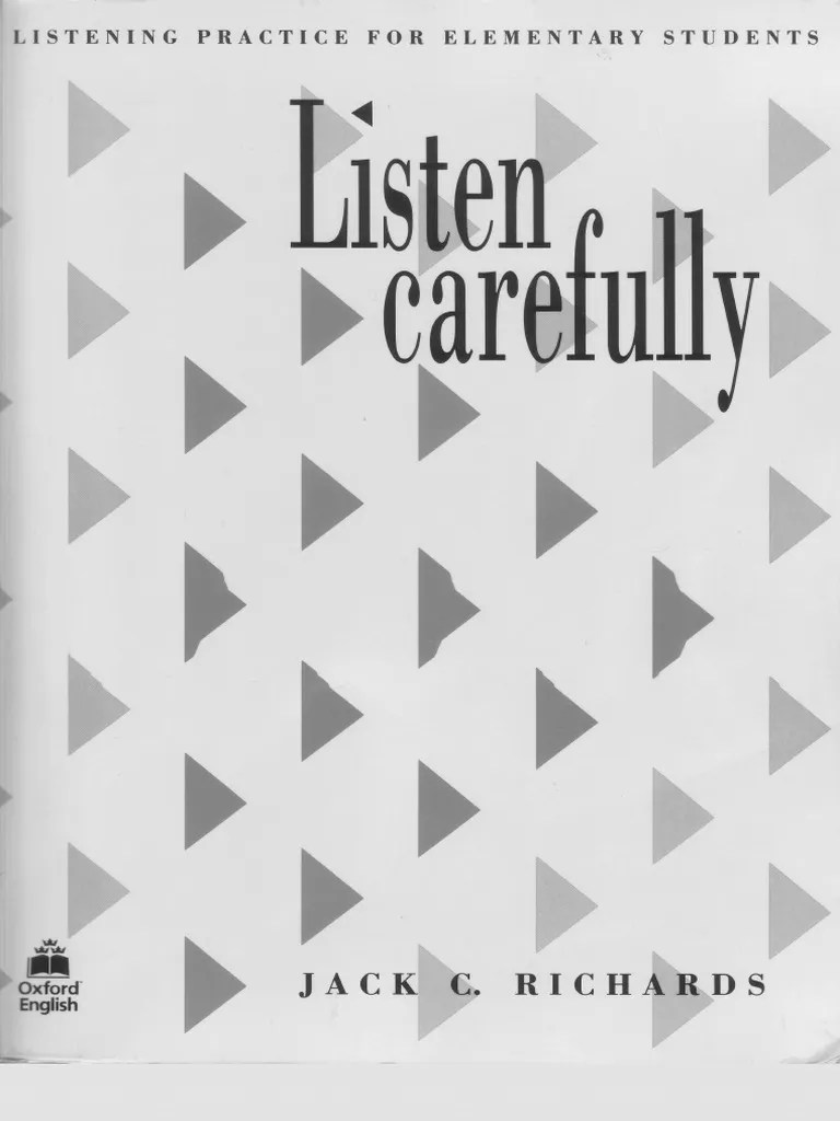 Listen Carefully (Book) PDF