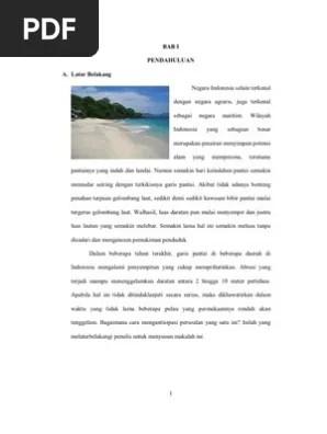 Abrasi Pantai | PDF
