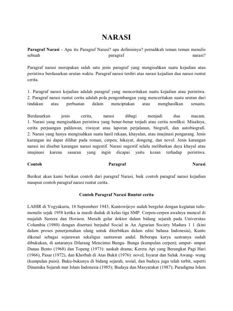 Narasi | PDF