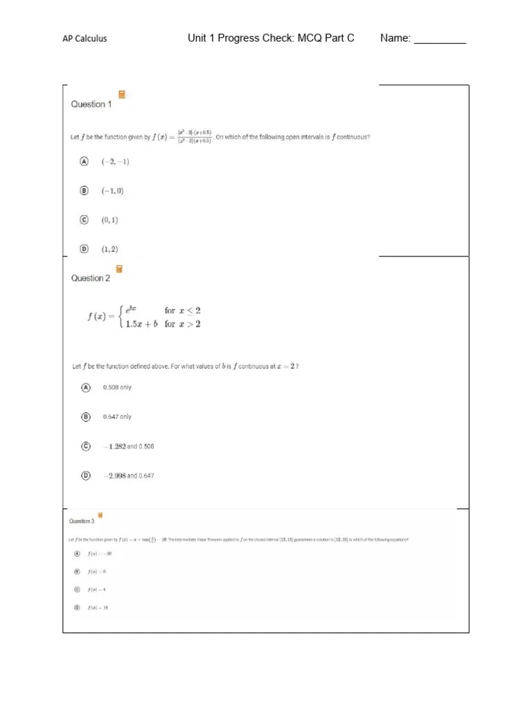 Unit 1 Progress Check MCQ Part C PDF Technology & Engineering
