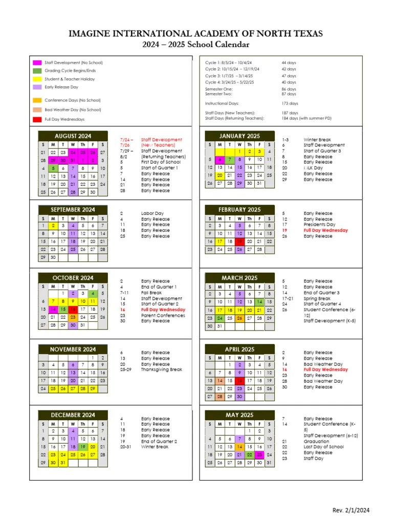 General DocumentsCalendarIIANT 2024 2025 FINAL Calendar 02012024 PDF PDF Academic Term Educational Organizations