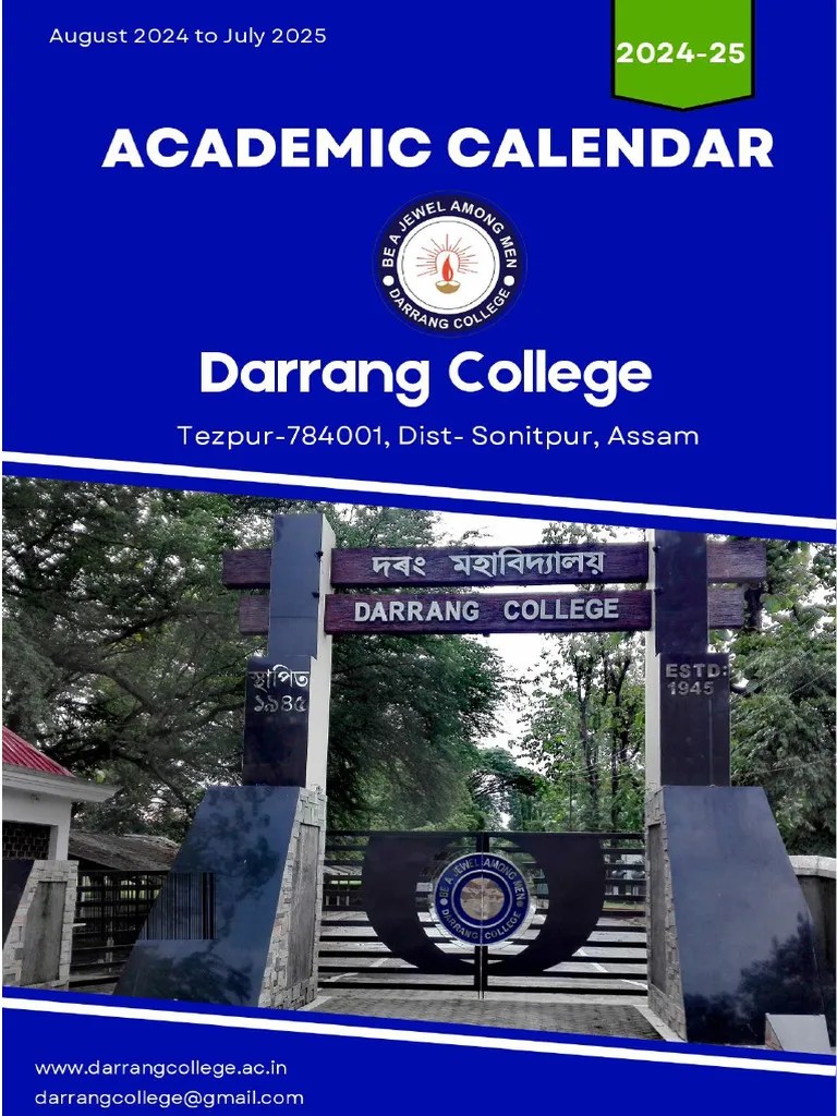 Academic Calendar 202425 PDF Academia