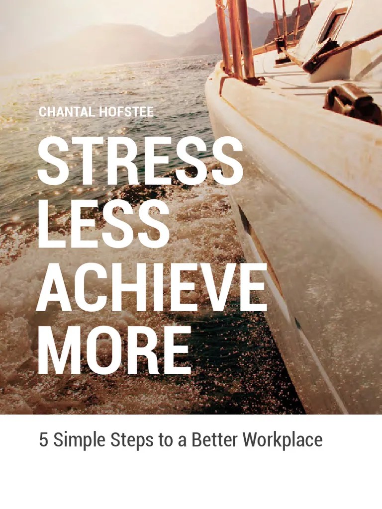 Stress Less Achieve More Ebook PDF Mindfulness Thought