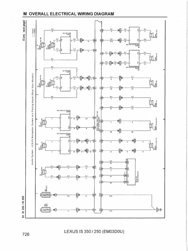 Lexus IS250 Wiring Diagram | PDF