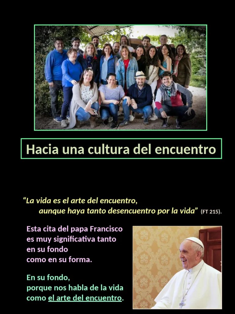 11Cultura Del Encuentro, Hacia PDF Perdón Papa Francisco