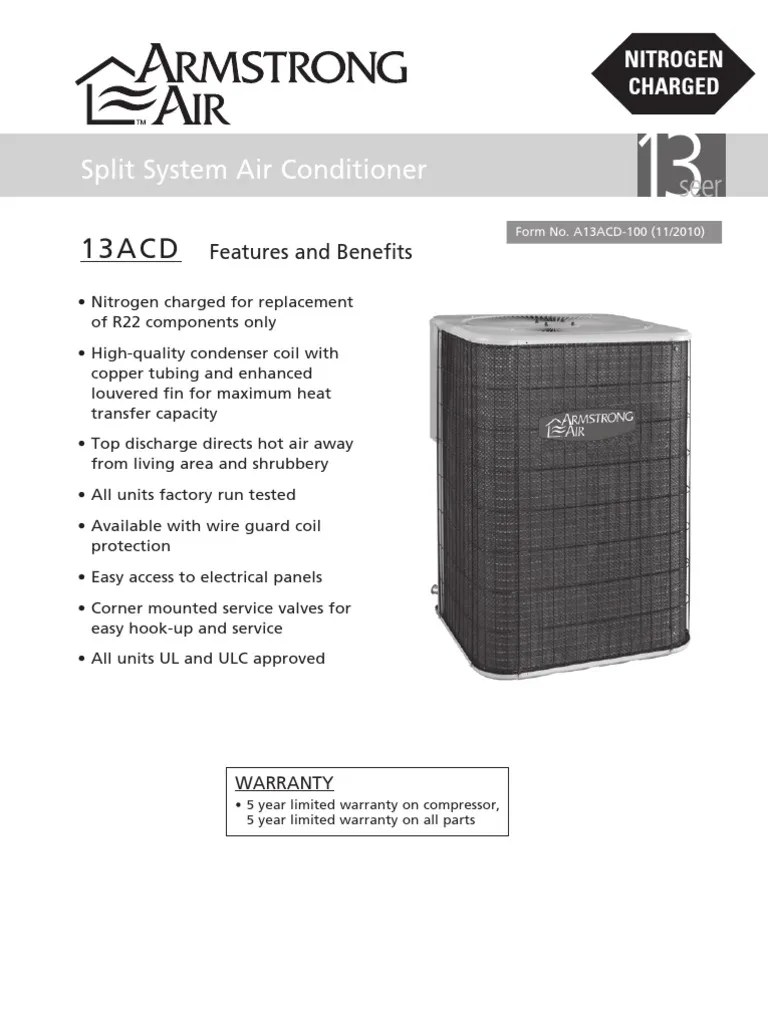 Armstrong Air Air Conditioning Heating, Ventilating, And Air