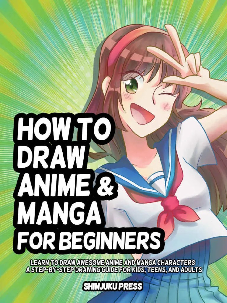 Beginners Guide To Drawing Anime Pdf Hair Hairstyle