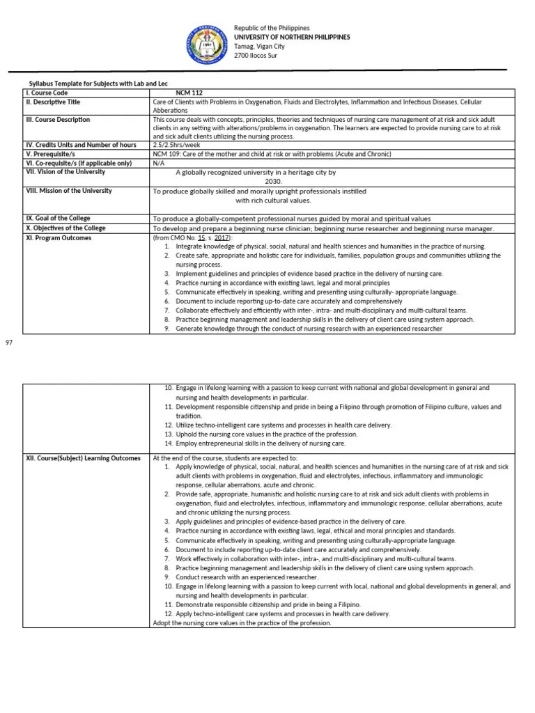 Ncm112 Oxy 25 Final PDF Nursing Chronic Obstructive Pulmonary Disease