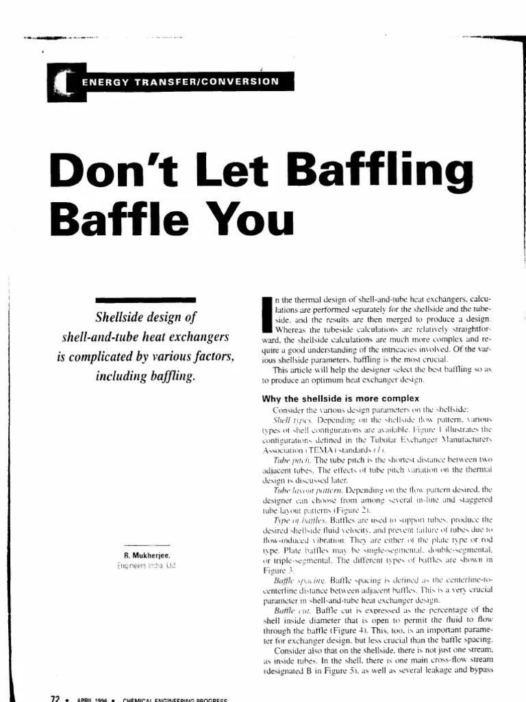 Don't Let Baffling Baffle You PDF