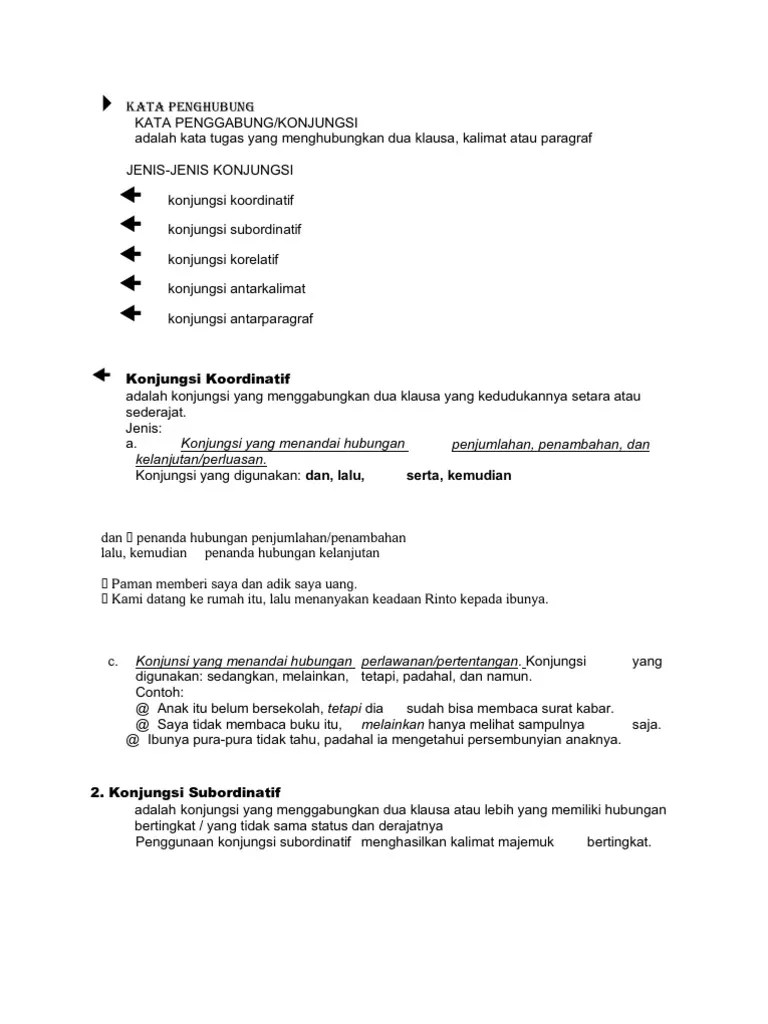 Konjungsi Dan Majemuk | PDF