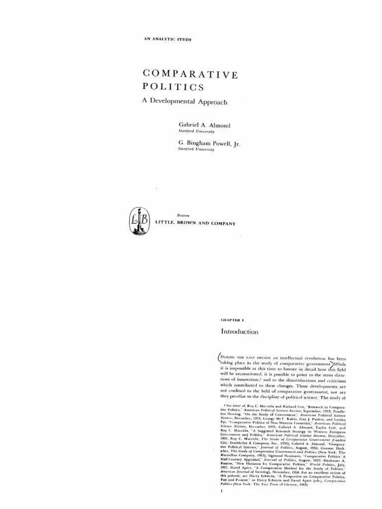 Comparative Politics PDF