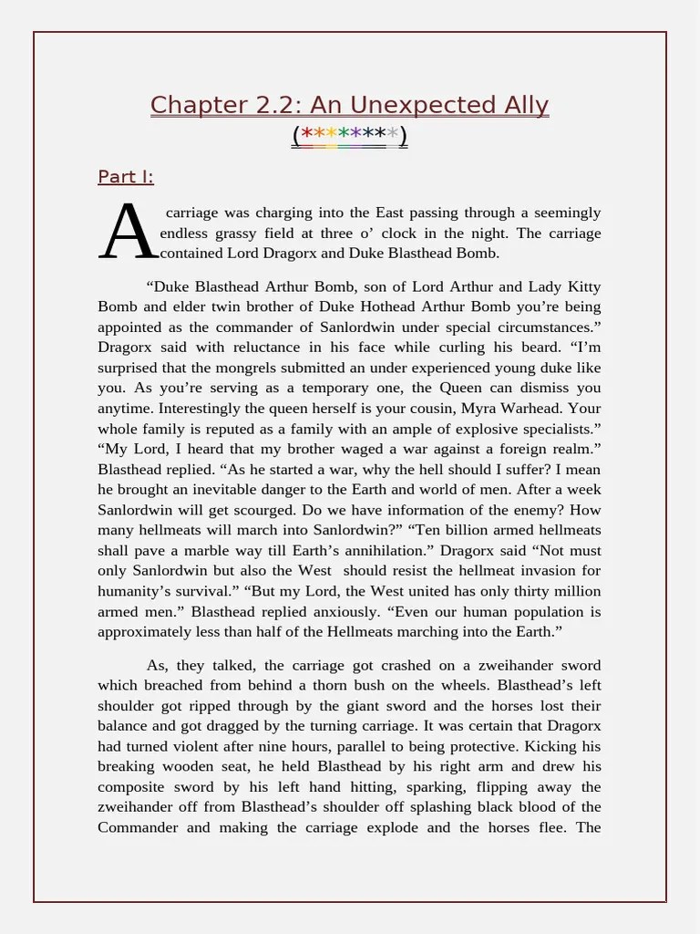 Chapter 2.2, An Unexpected Ally PDF