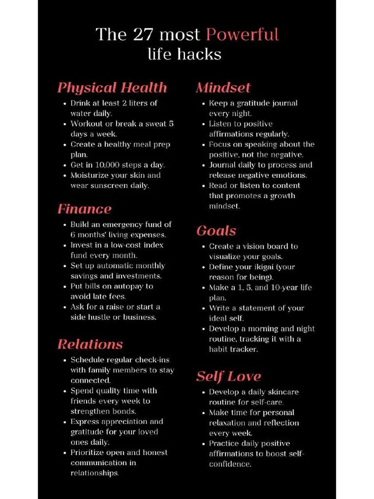 Use These Hacks To Change Your Life Forever ! PDF