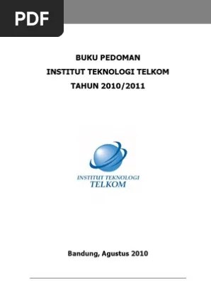 Buku Pedoman Ittelkom 2010 | PDF