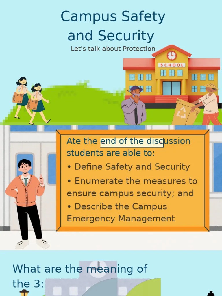 Campus Safety and Security PDF Earthquakes Emergency