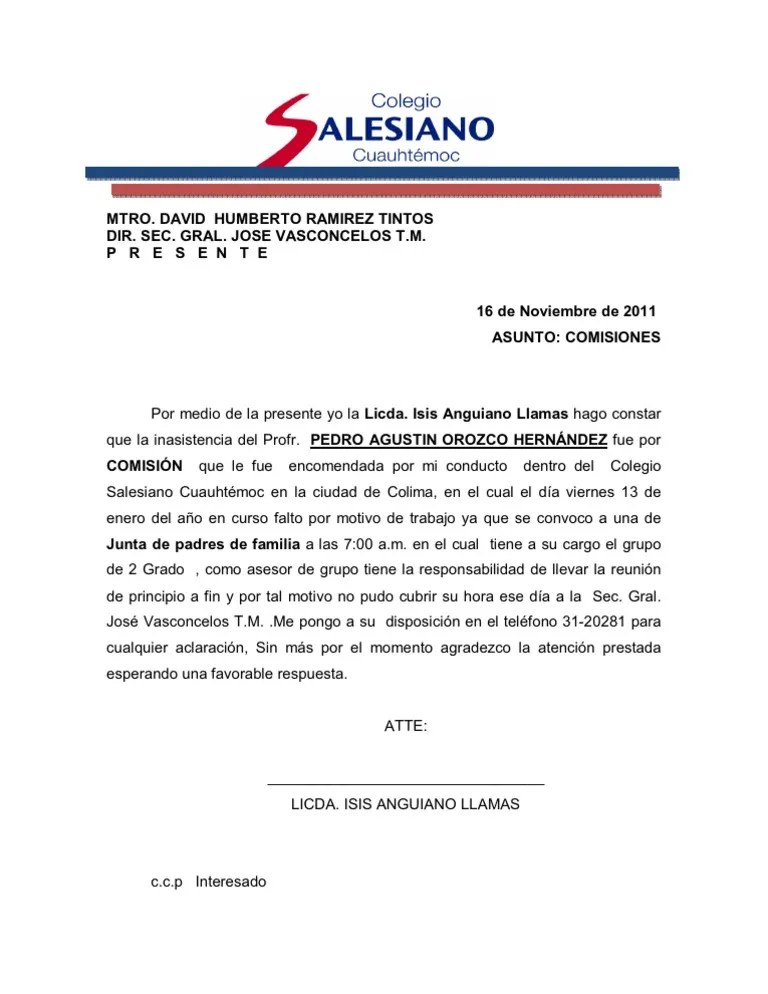 Ejemplo De Carta Medica Para Pasaporte Financial Report