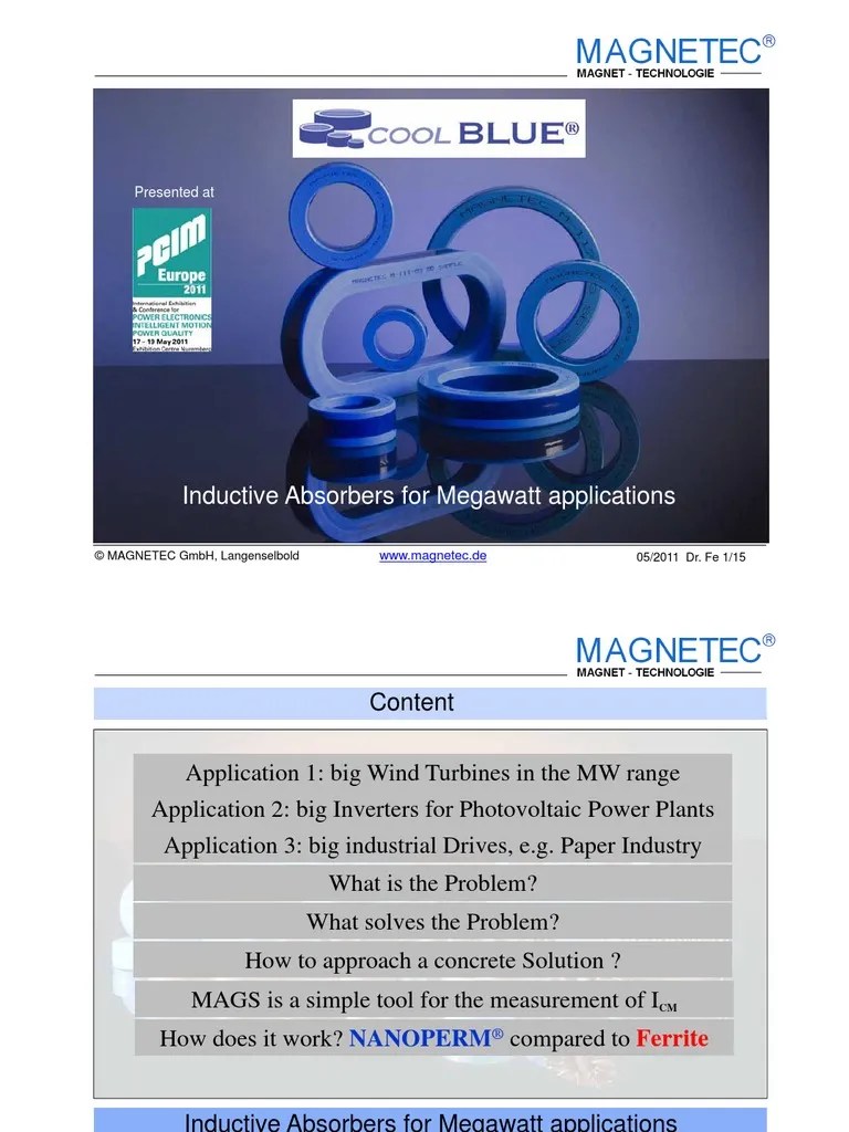 Inductive Absorbers For Megawatt Applications PDF