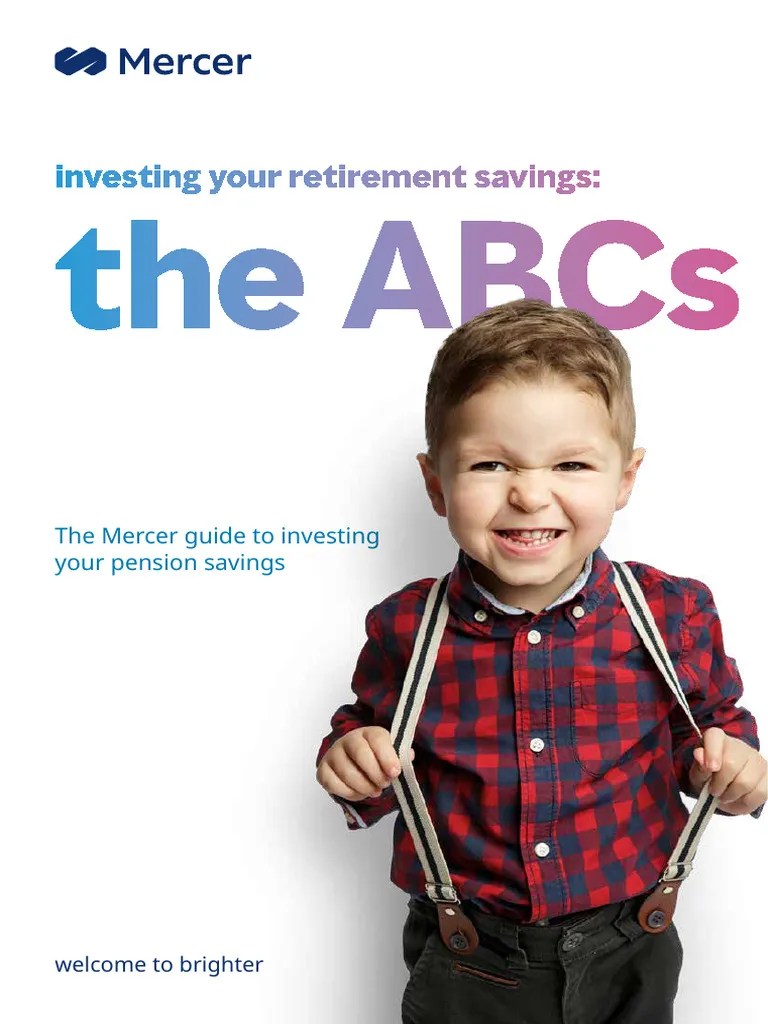 Mercer Guide to Pension Investing PDF Cost Of Living Investing