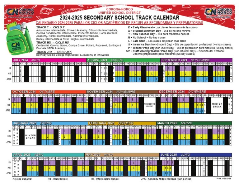CNUSD 20242025 School Calendar PDF Schools Educational Institutions