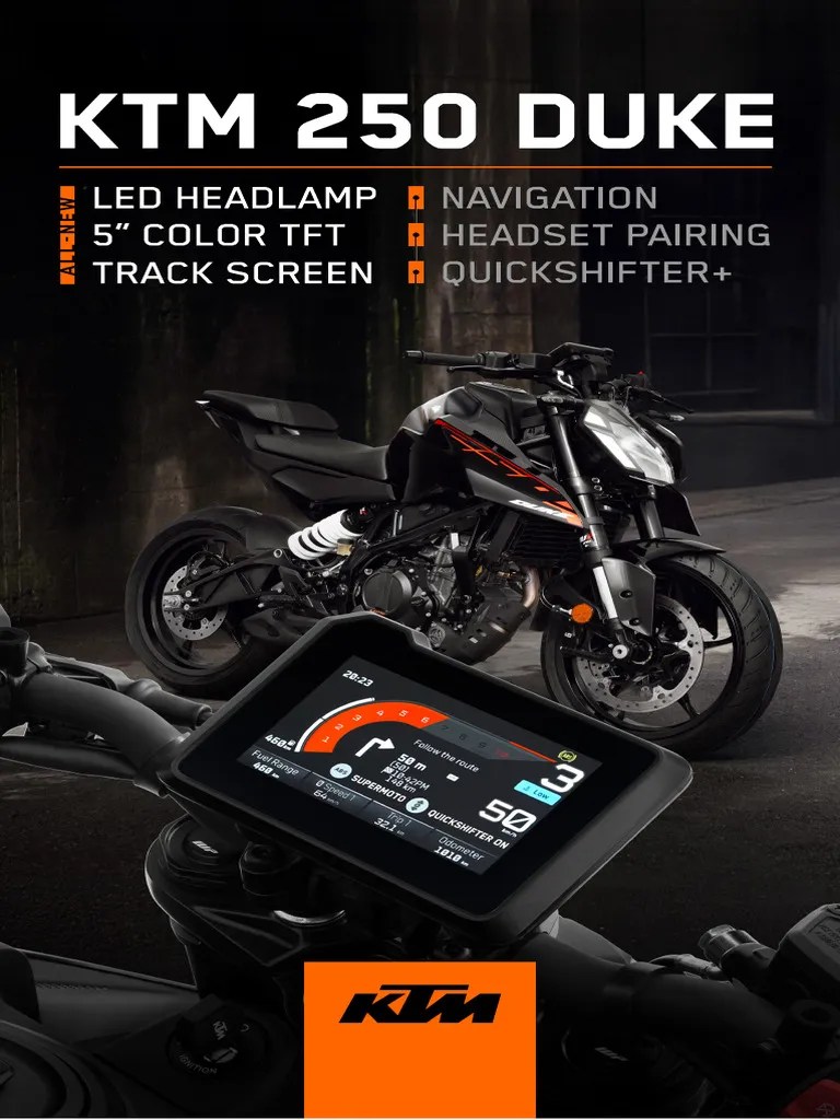 KTM 250 DUKE E-Brochure-new | PDF