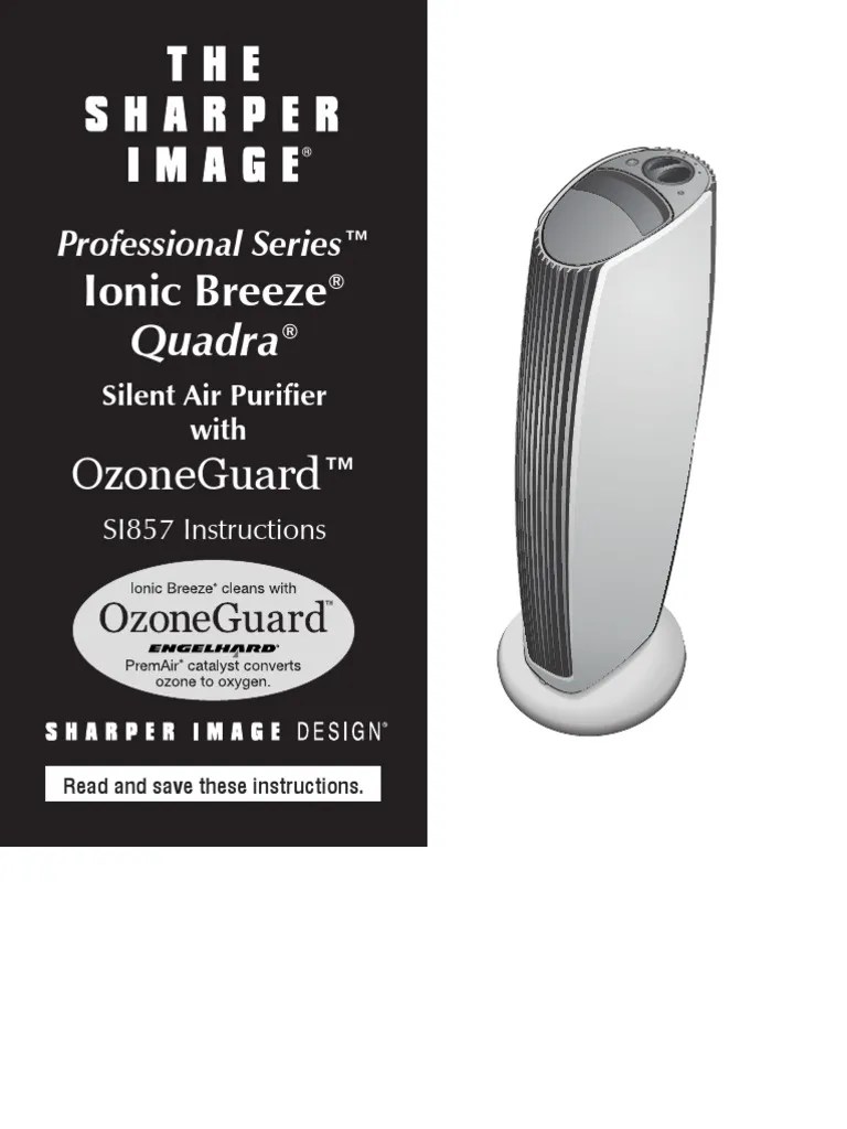 Ionic Breeze Interference Ozone