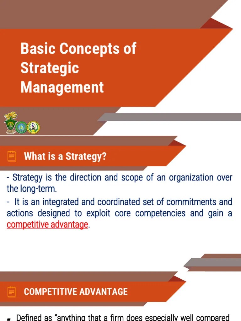 Understanding Strategic Management Basics PDF Strategic Management