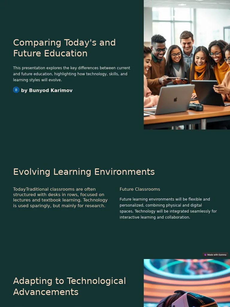 Future of Education Key Transformations PDF Learning Augmented