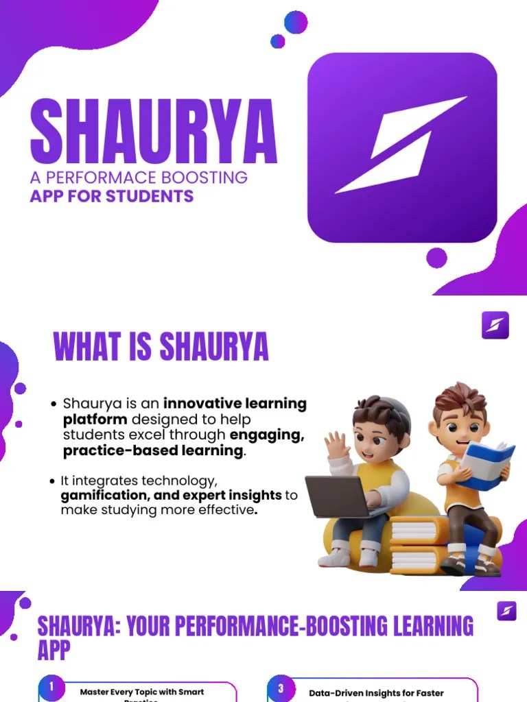 Shaurya Boosting Student Success Pdf Teachers Learning