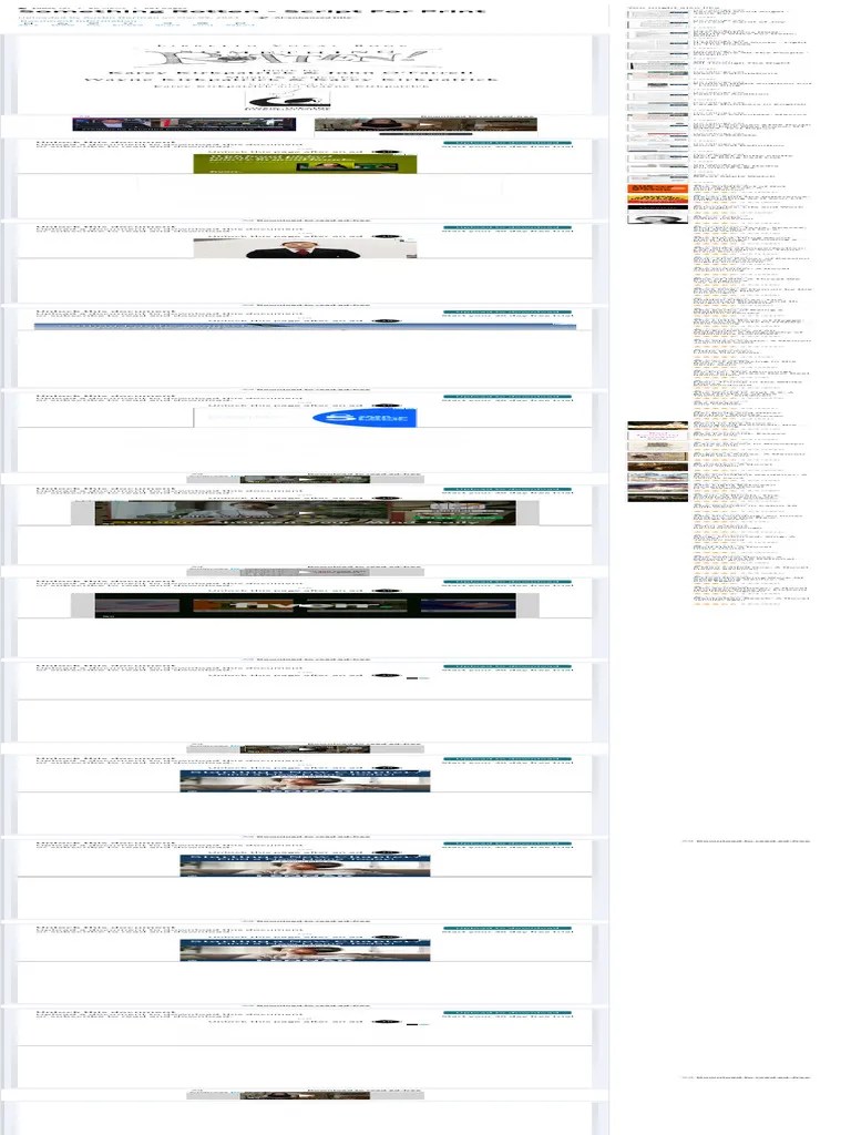 "Something Rotten Script PDF" PDF