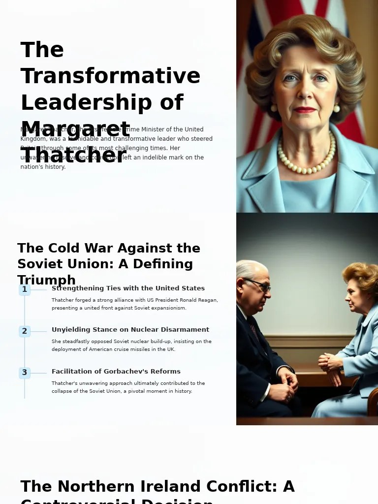 Thatcher's Transformative Leadership | PDF