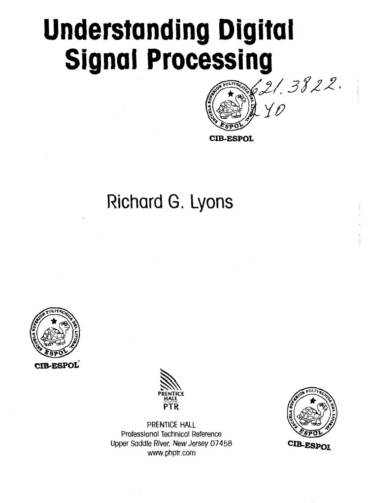 Understanding Digital Signal Processing, 2nd Edit Richard G. Lyons PDF