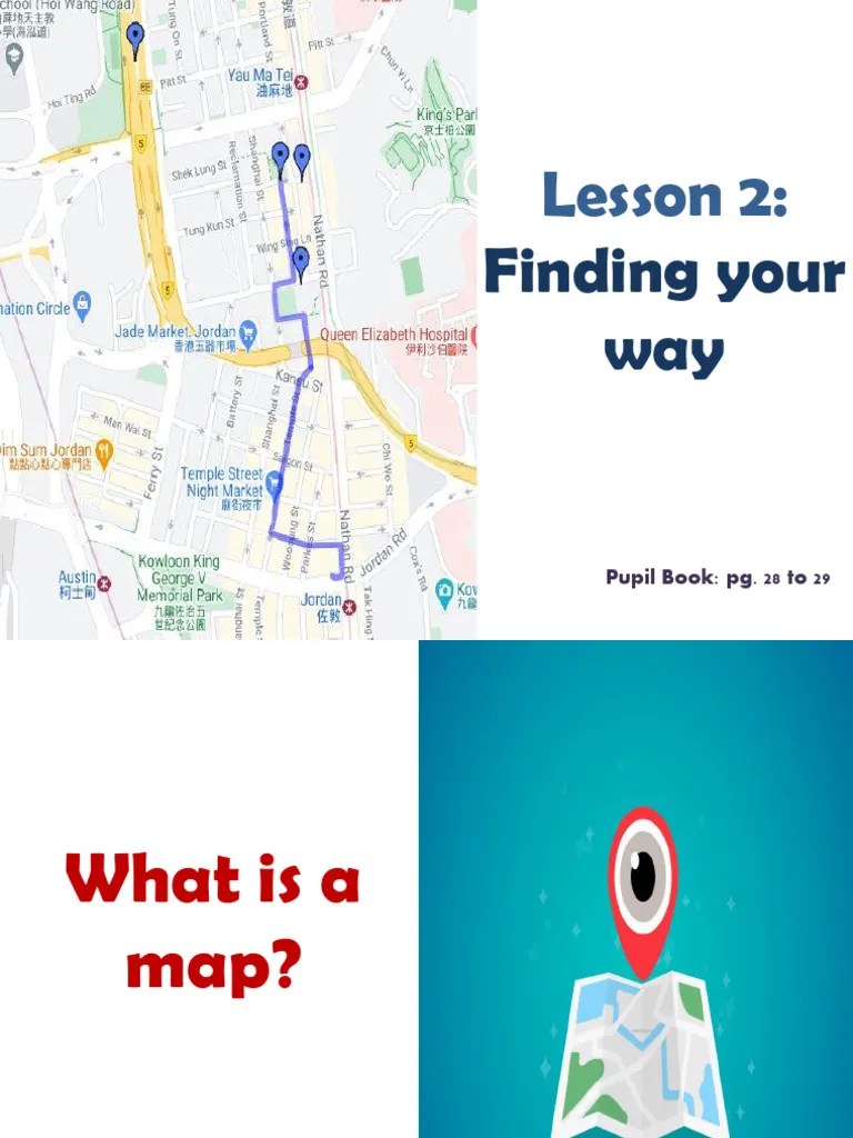 Lesson 2 Finding Your Way Pdf Map Cartography