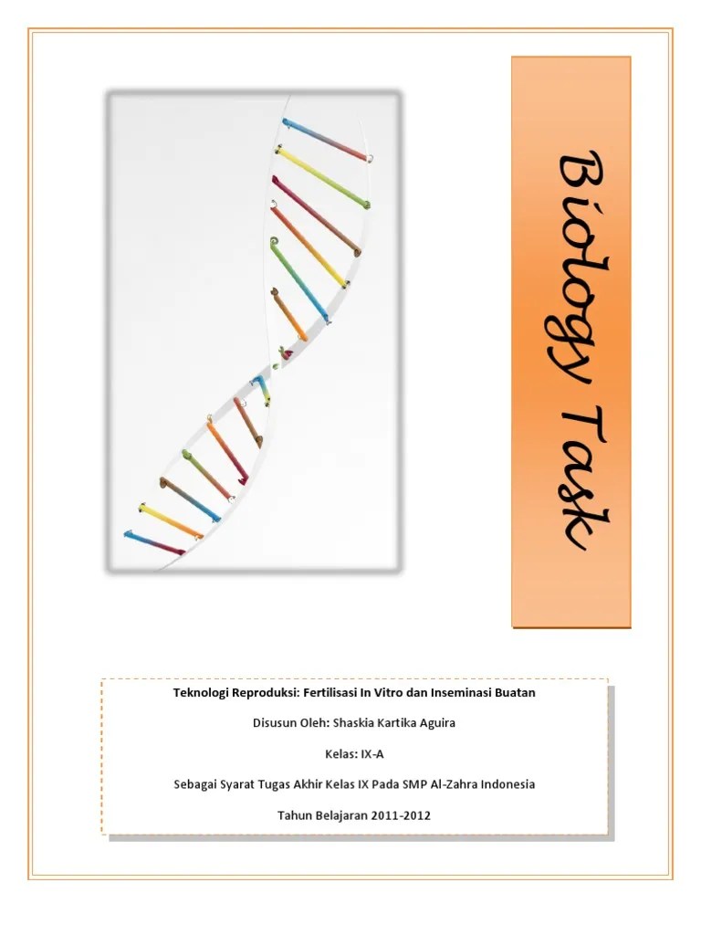 Fertilisasi In Vitro dan Inseminasi Buatan