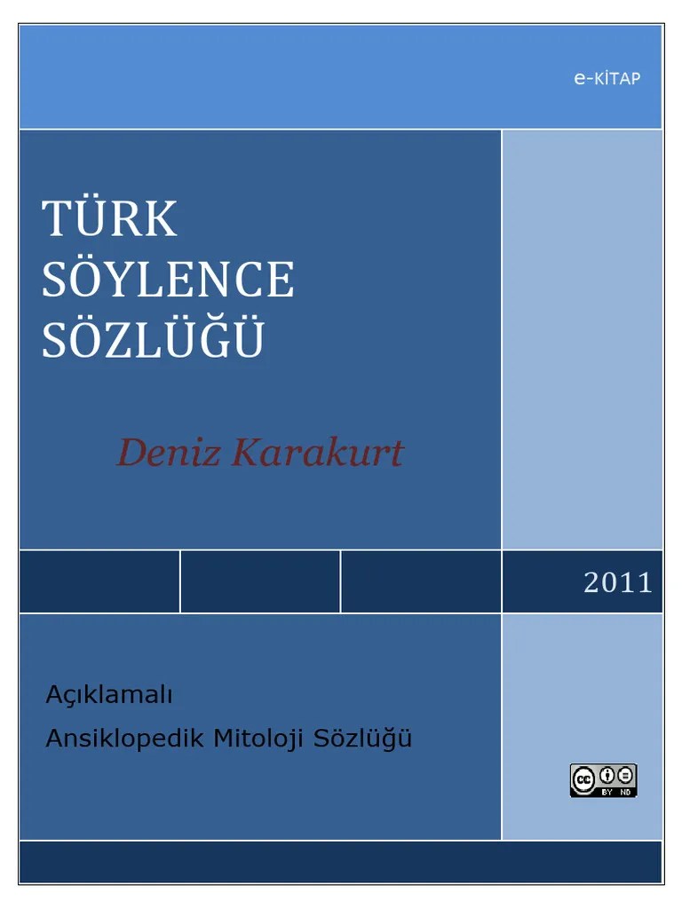 Turk Soylence Sozlugu PDF