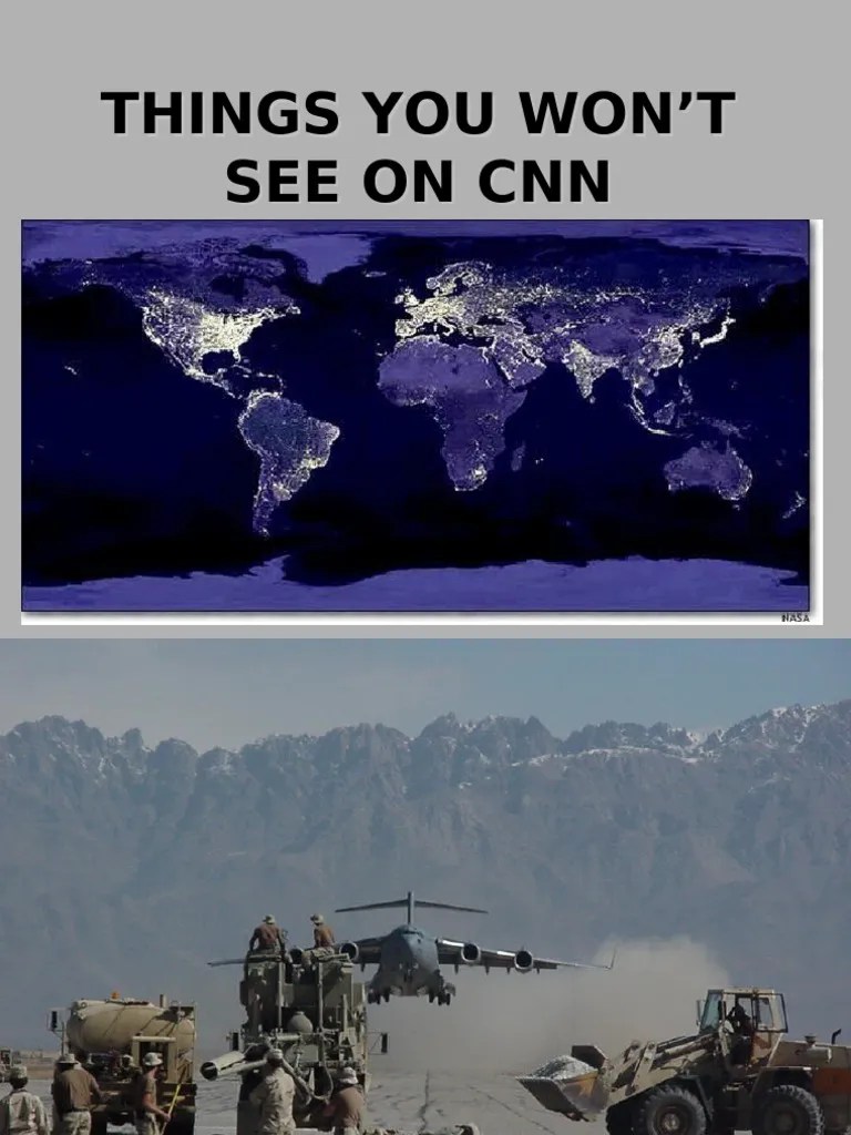 Things You Wont See On CNN PDF