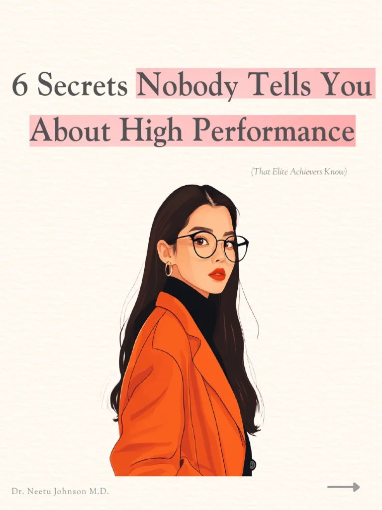 Secrets Nobody Tells You About High Performance PDF