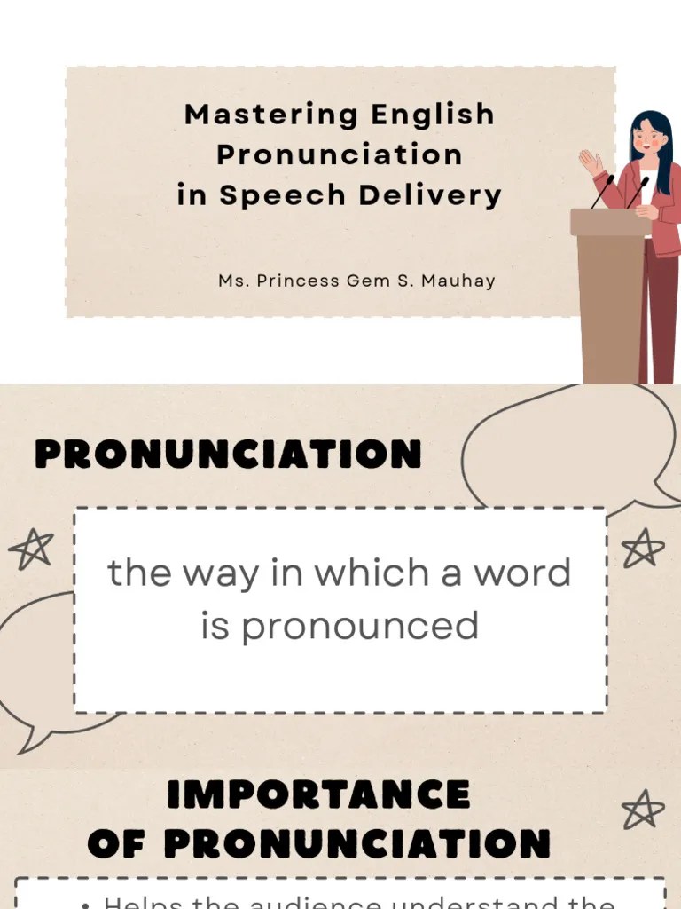 English Pronunciation Mastery Guide Pdf Linguistics Languages
