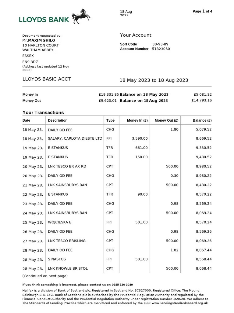 495523035LloydsStatement PDF Payments Banks