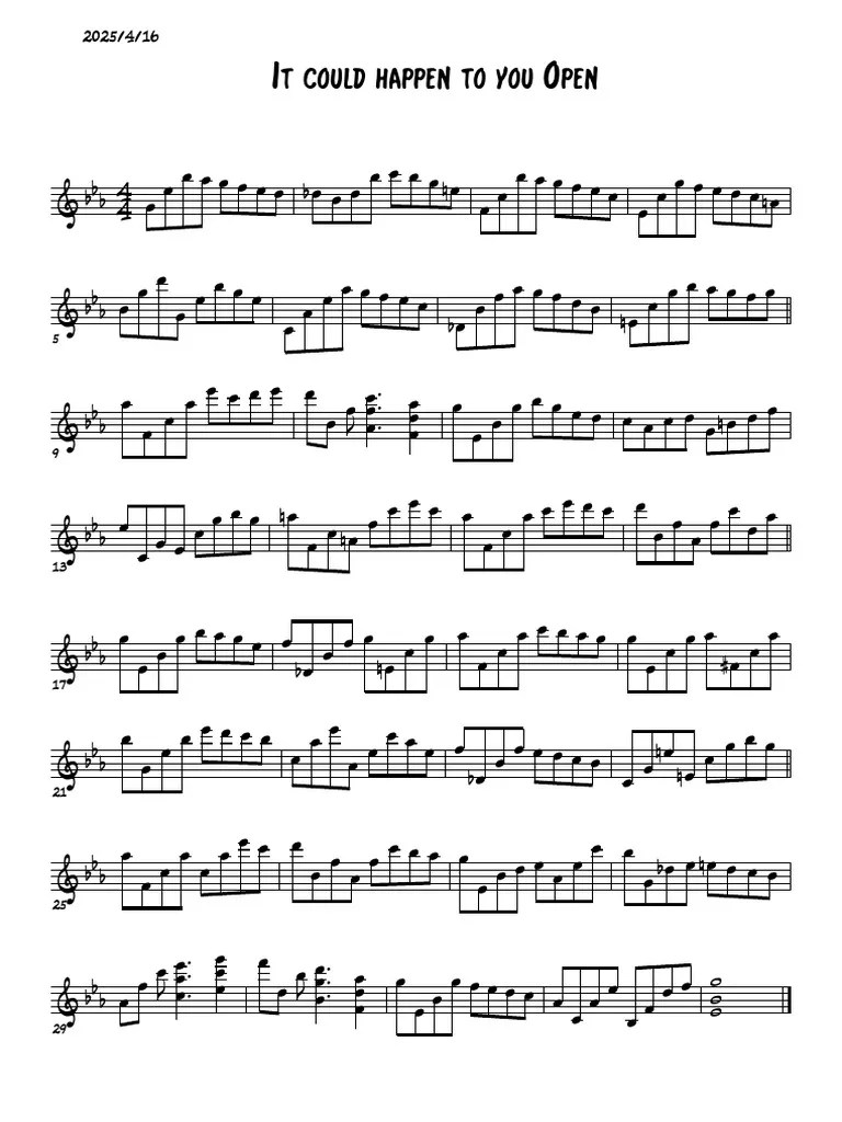 It Could Happen To You 4 PDF
