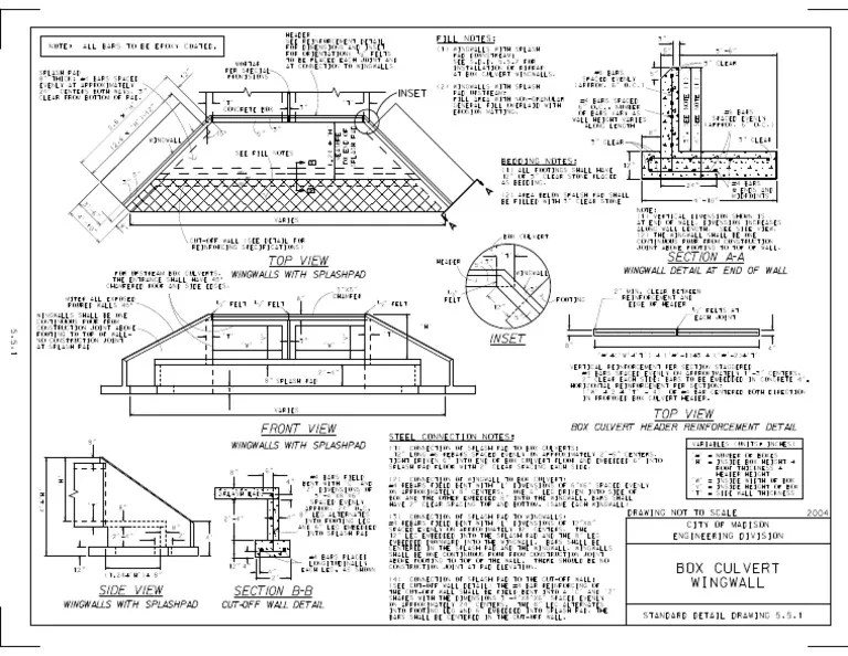 Typical Box Culvert Wall Building Technology