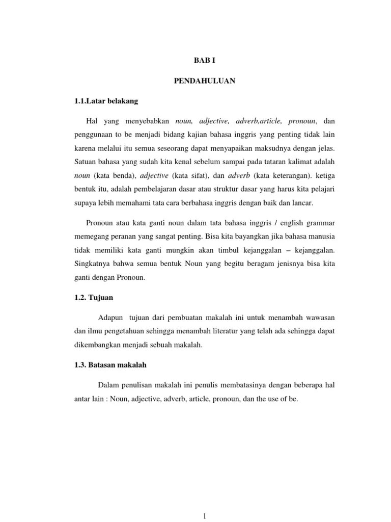 20++ Pendahuluan Makalah Dalam Bahasa Inggris