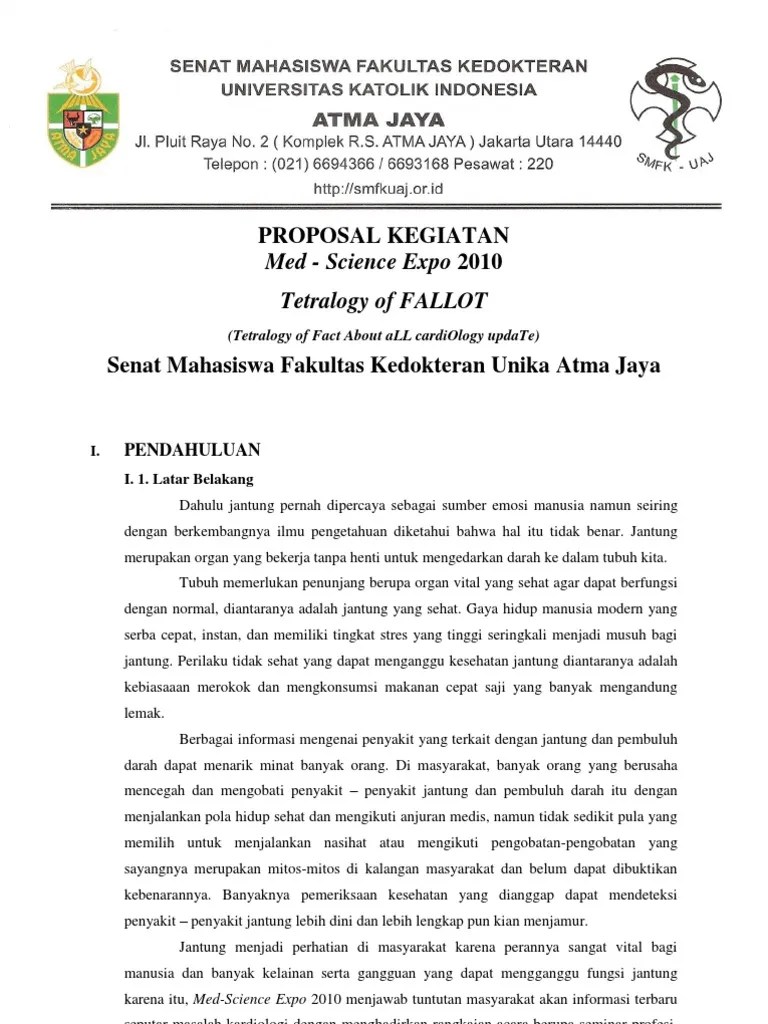 Contoh Proposal Dan Susunan Acara