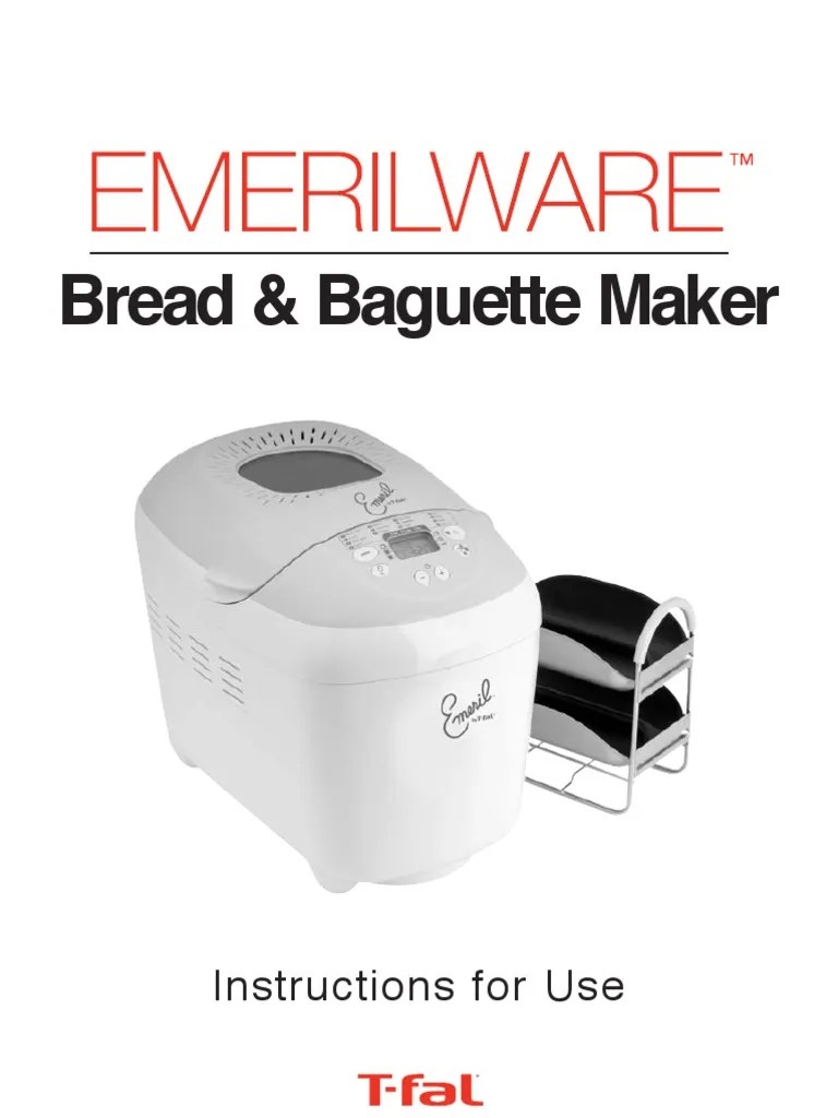 Bread Maker Instructions Breads Dough