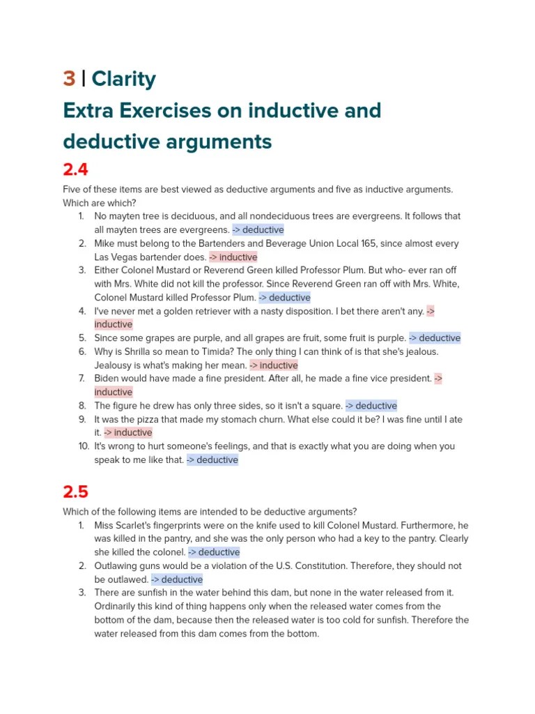 C3 Extra Exercises Answers PDF